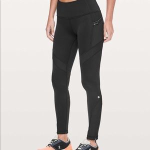 Lululemon keep the fleece leggings